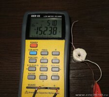 Трансформаторы тока со счётчиков электричества 2- 152гн 1кгц-  26 09 2023..JPG